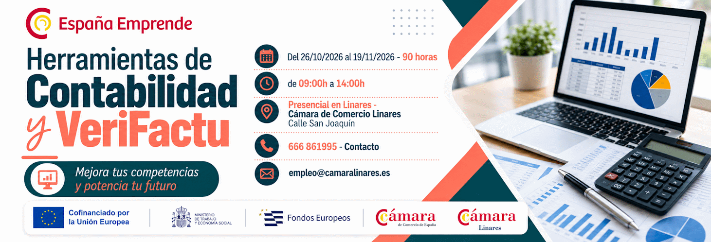 2026 España Emprende - Curso Herramientas de Contabilidad y Verifactu. (ABIERTO)